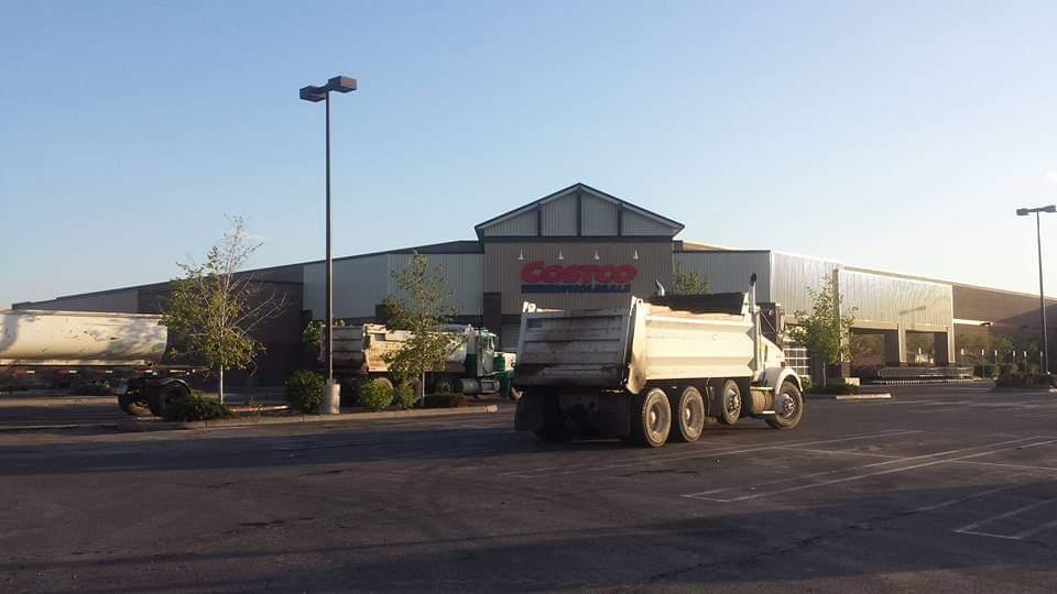 Paving a Commercial Parking Lot