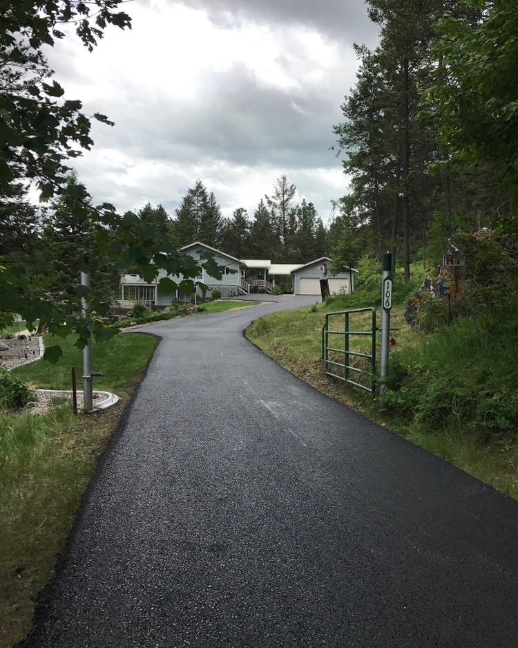 New Asphalt Driveway