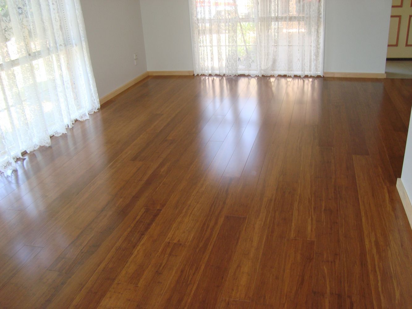 Floating Floor Bamboo Coffee