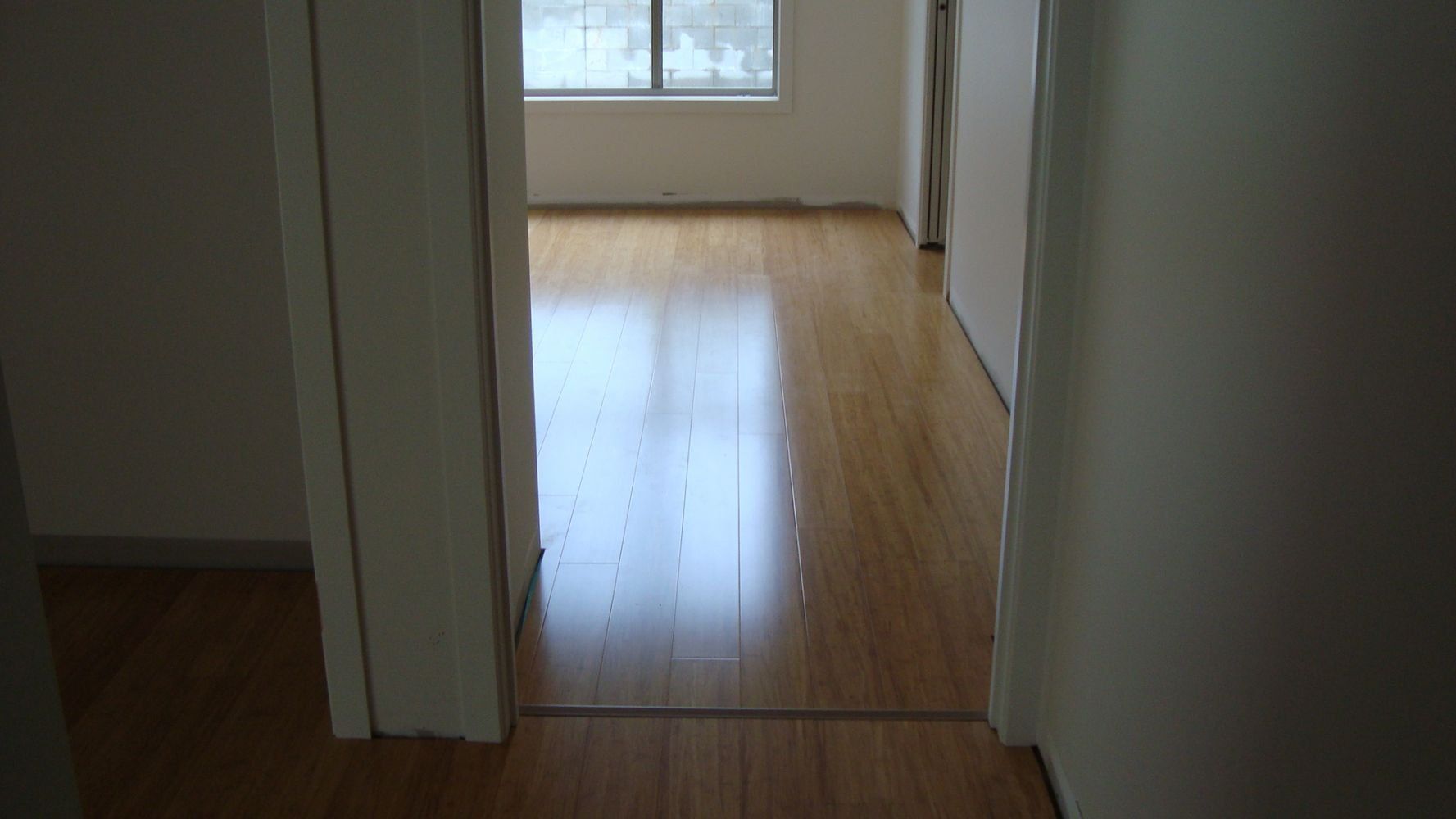 bamboo natural planks lined up