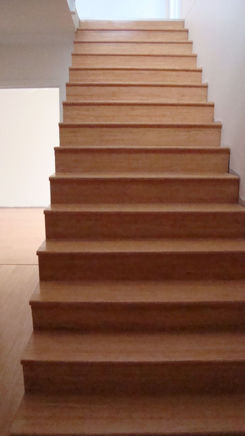 bamboo stairs - natural