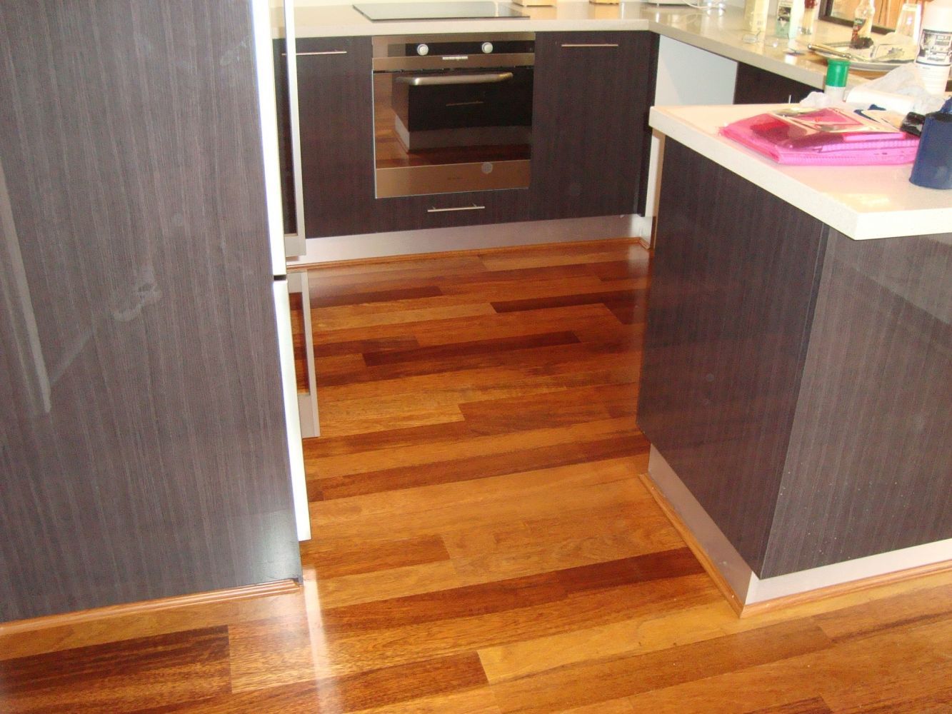 engineered 2 strip in kitchen