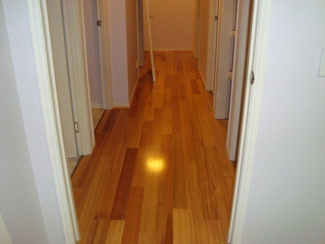 engineered flooring hallway