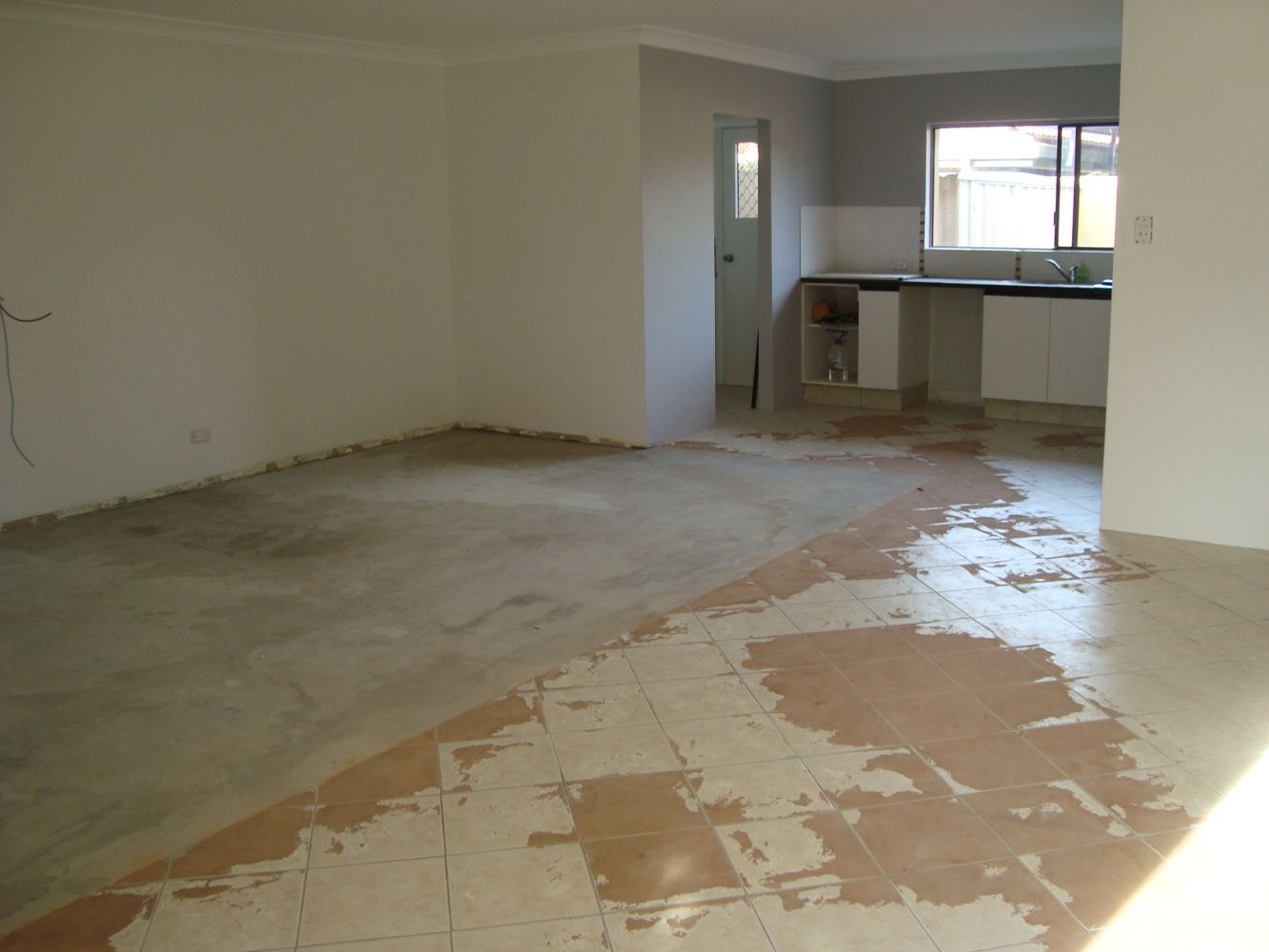 subfloor levelled for engineered flooring
