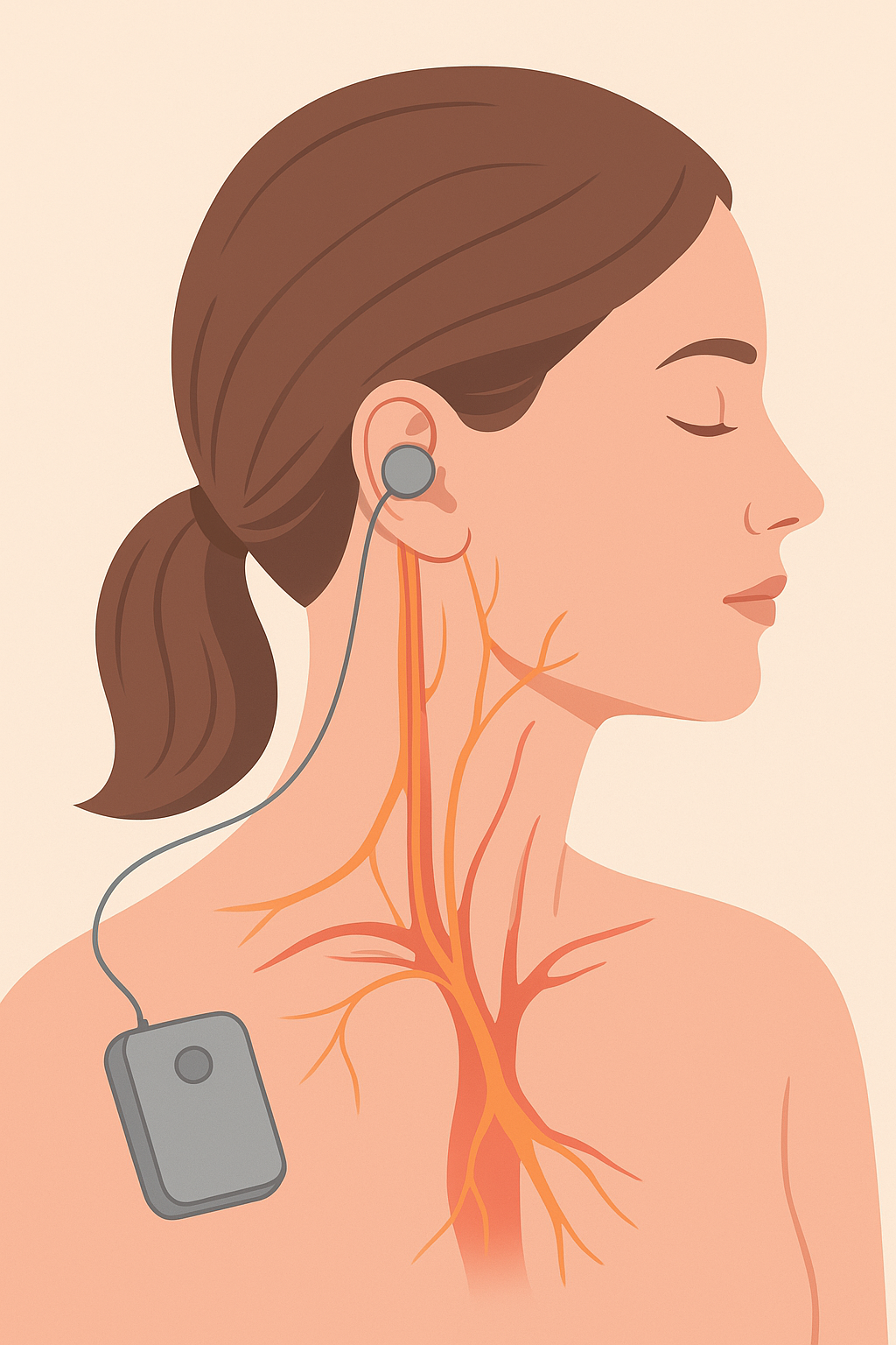 Vagusnervestimulering med øreelektrode