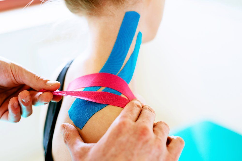 Kinesiology Sports Taping — Mountain Creek Physiotherapy Clinic in Mountain Creek, QLD