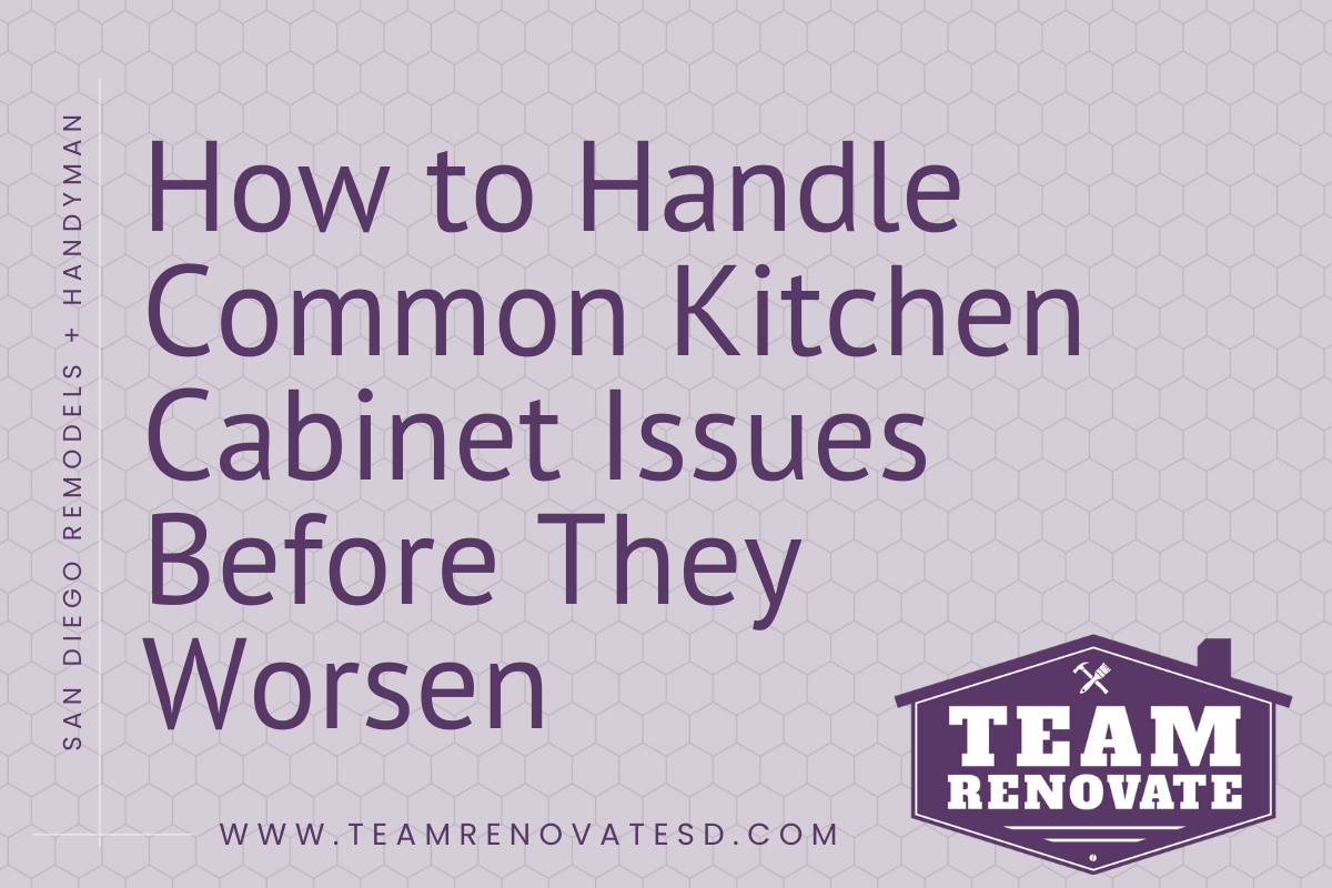 Tackle Kitchen Cabinet Issues Early Blog Banner