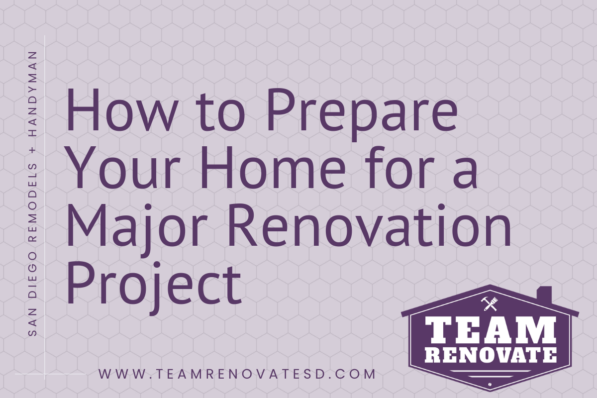 How to Prepare Your Home for a Major Renovation Project Blog Banner