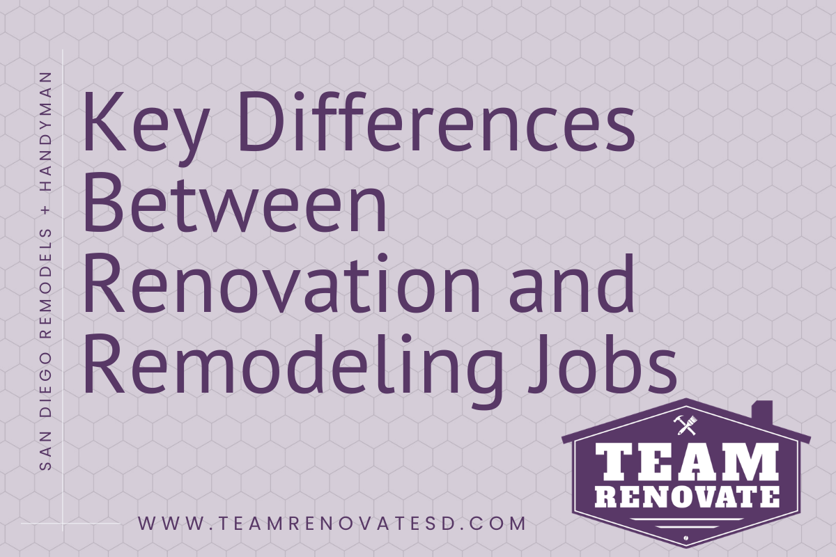 Key Differences Between Renovation and Remodeling Jobs Blog Banner