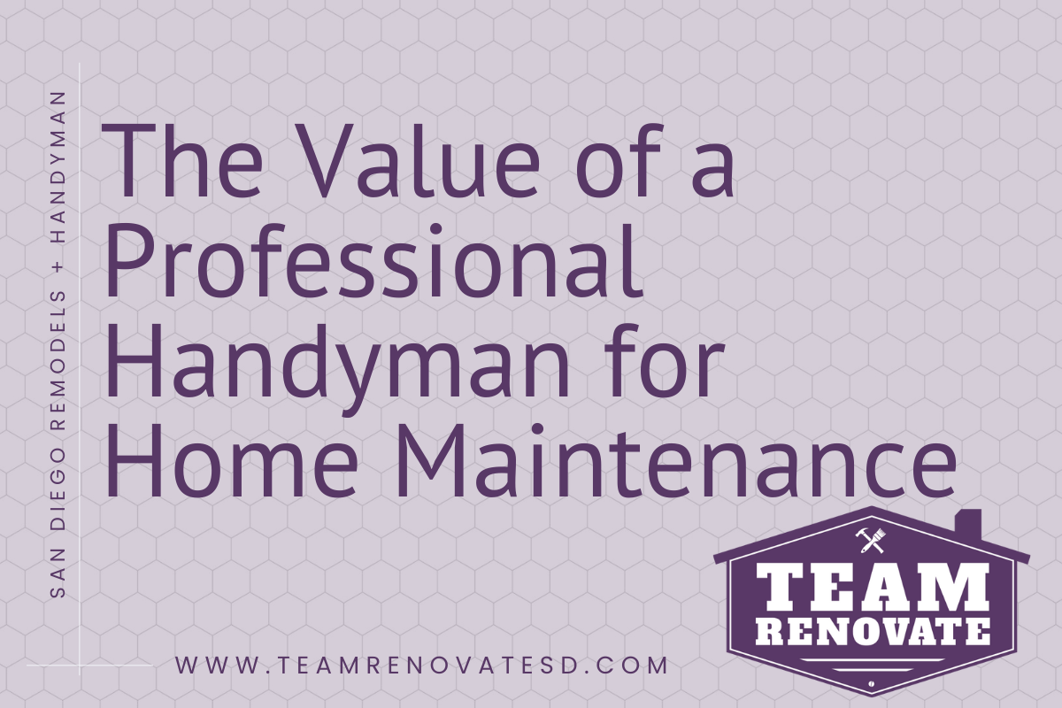 The Value of a Professional Handyman for Home Maintenance Blog Banner
