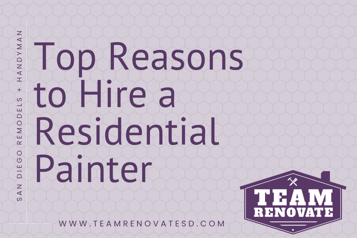 Professional Residential Painting in San Diego Blog Banner