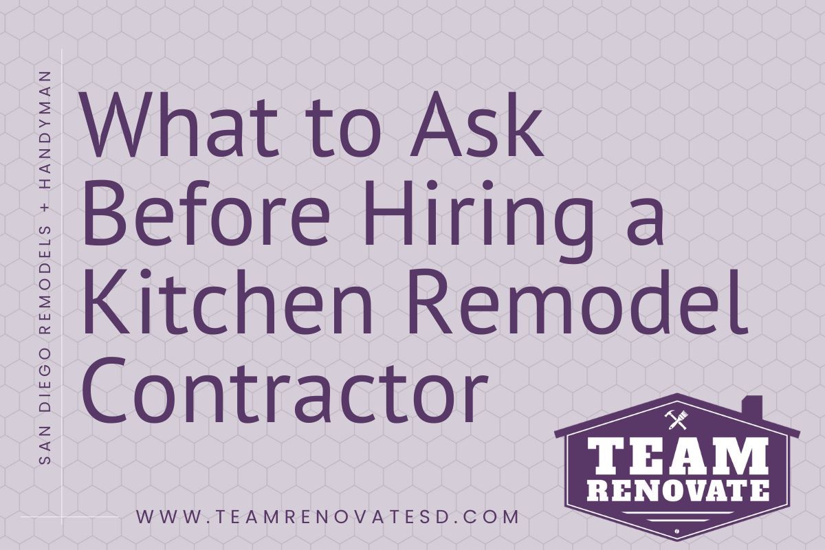 What to Ask Before Hiring a Kitchen Remodel Contractor Blog Banner