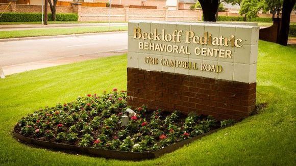 Beckloff Pediatric Behavioral Center front sign