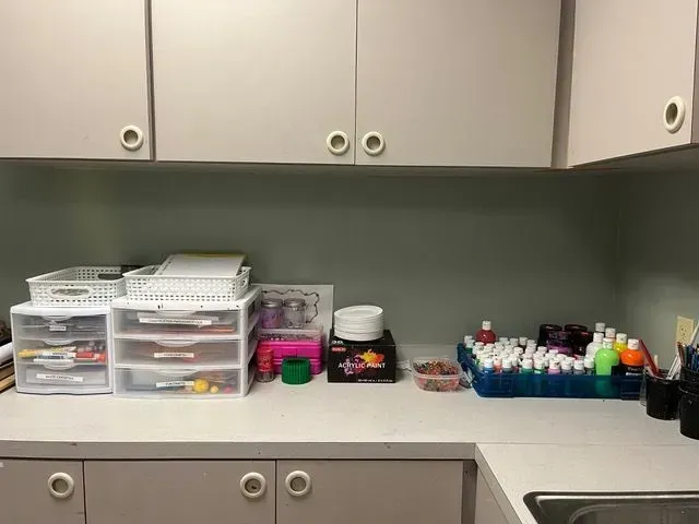 activity station of materials