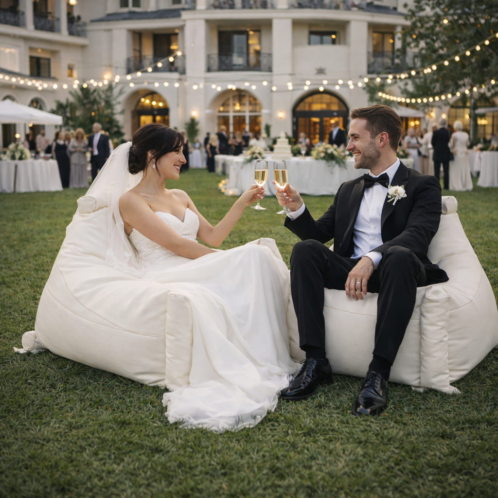 Poltrona sacco Nuvola lavoro in relax comodità design 