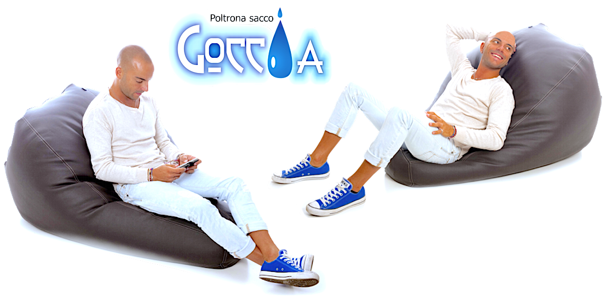 Poltrona sacco Goccia relax