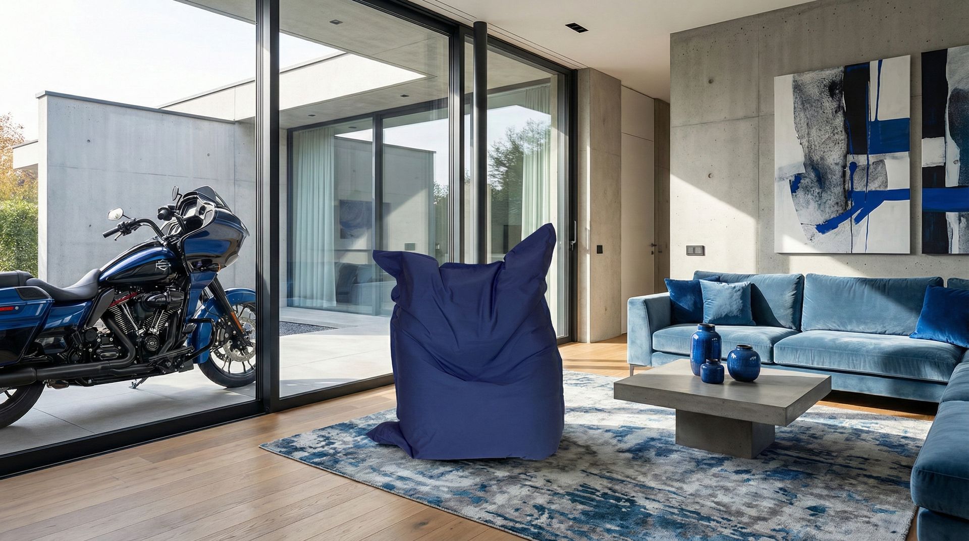 poltrona sacco quasiquadro luxury