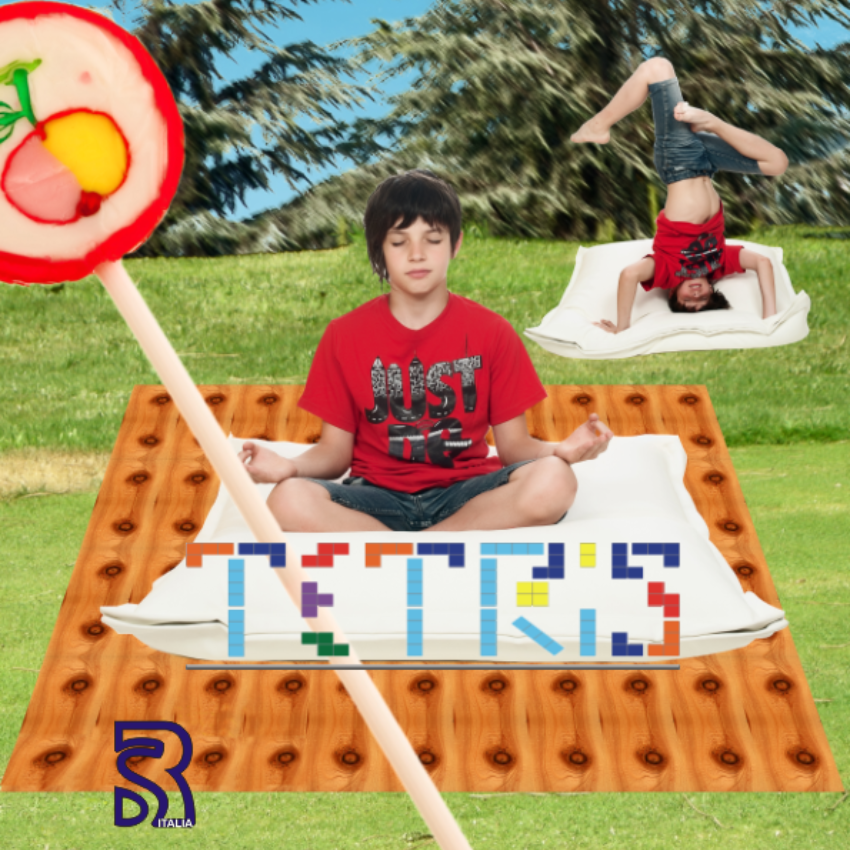 poltrona sacco tetris ecopelle design lusso