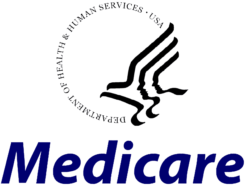 A logo for the department of health and human services