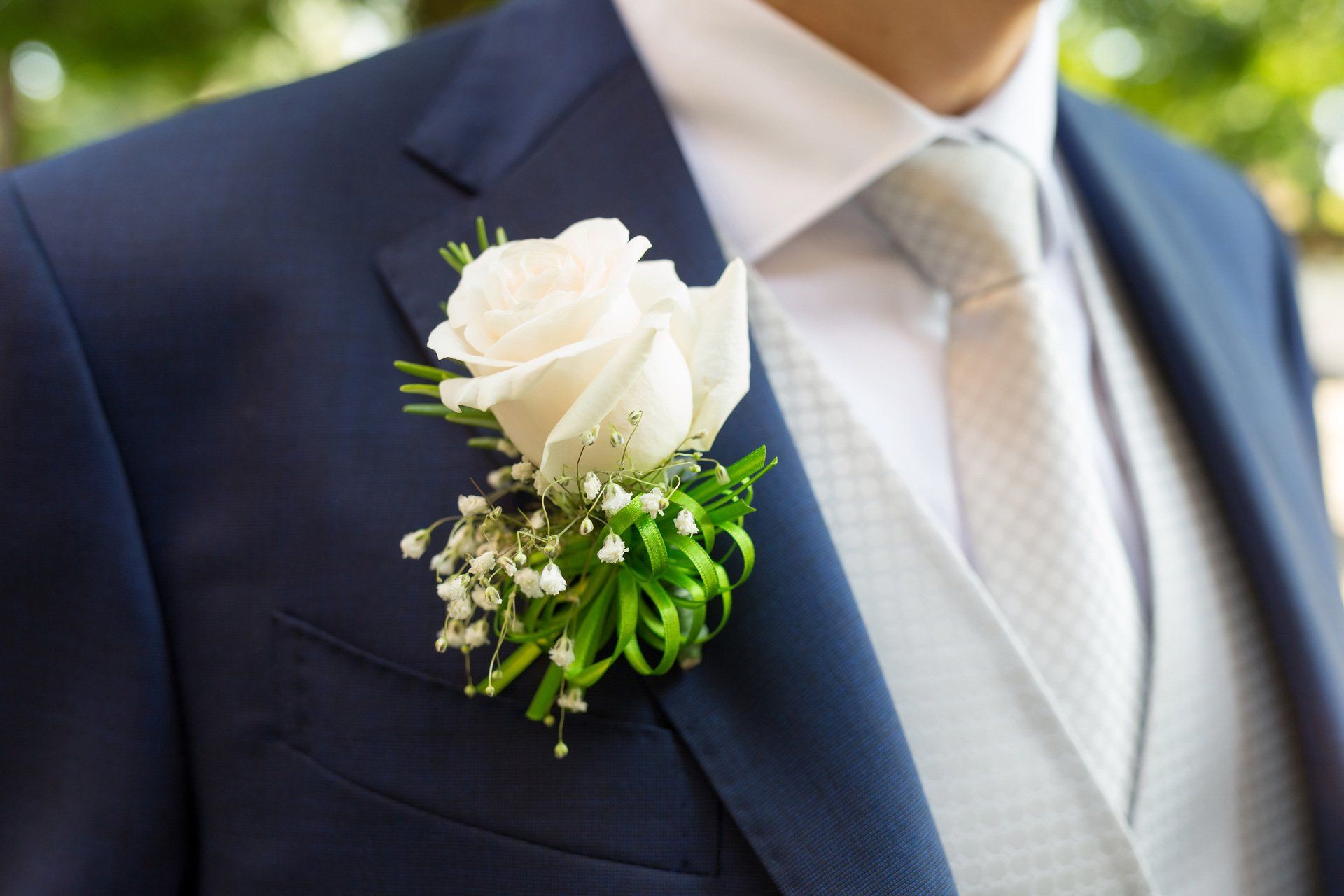 Boutonniere In Tuxedo — Bergenfield, New Jersey — Brodericks Flowers & Gifts Inc