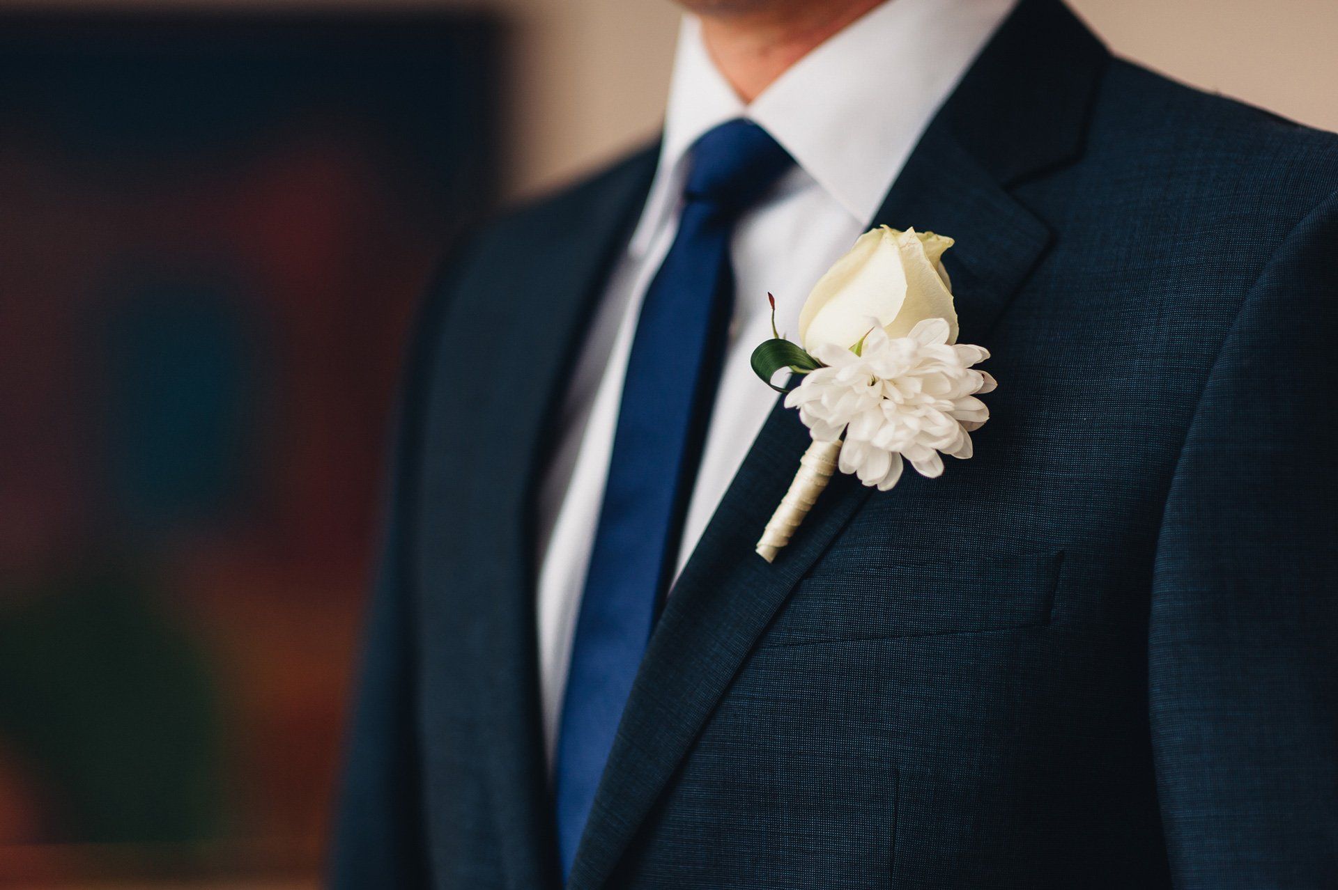 Wedding Flower Boutonniere Groom — Bergenfield, New Jersey — Brodericks Flowers & Gifts Inc