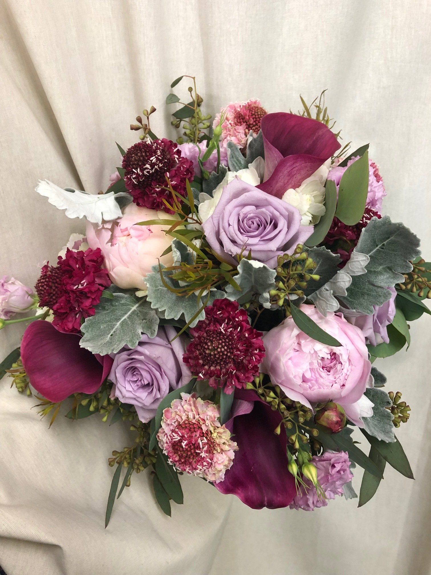 A Bouquet Of Red And Pink Roses — Bergenfield, New Jersey — Brodericks Flowers & Gifts Inc