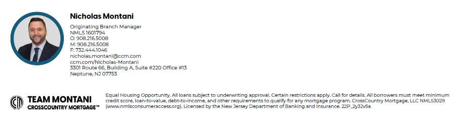 Headshot of Nicholas Miersand, Senior Account Manager, in a blue circle, contact information below.