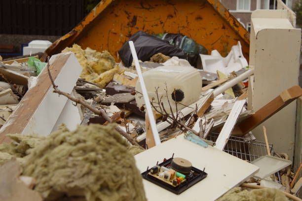 Rubbish and waste in a large skip - L & R Rolloff & Cleanup LLC
