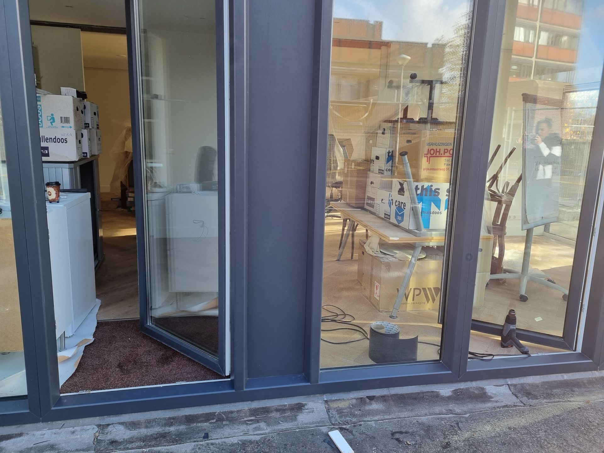 kunststof kozijnen met schade wrappen