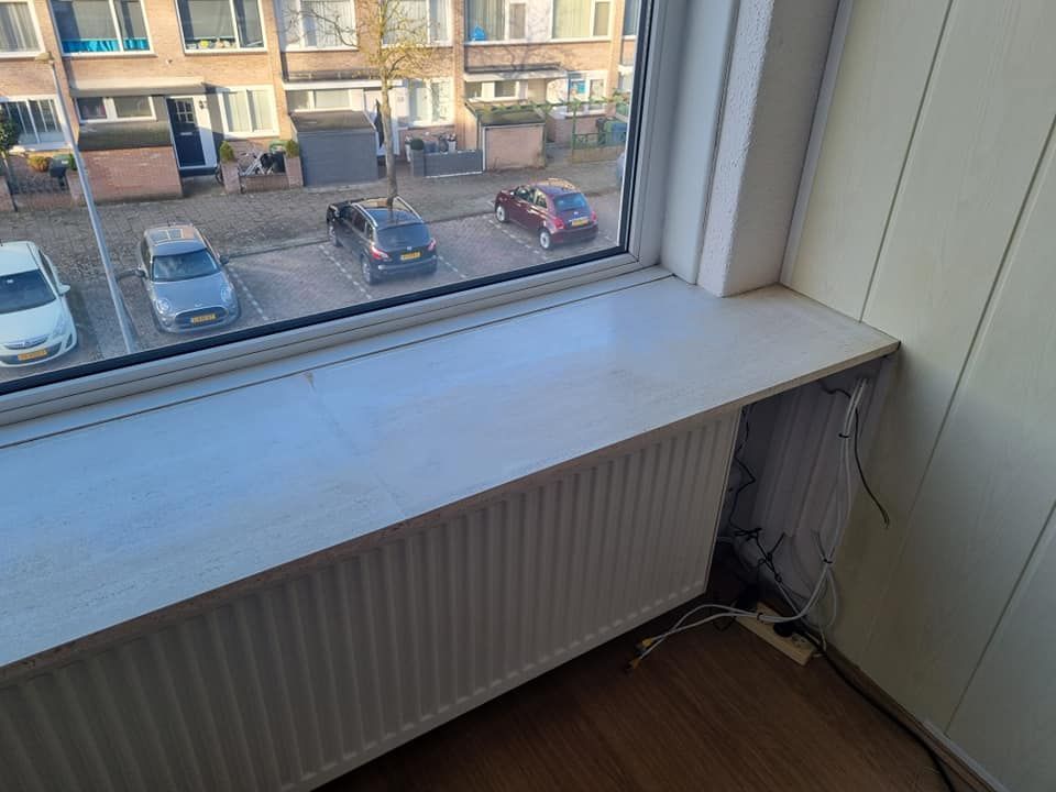vensterbank wrappen