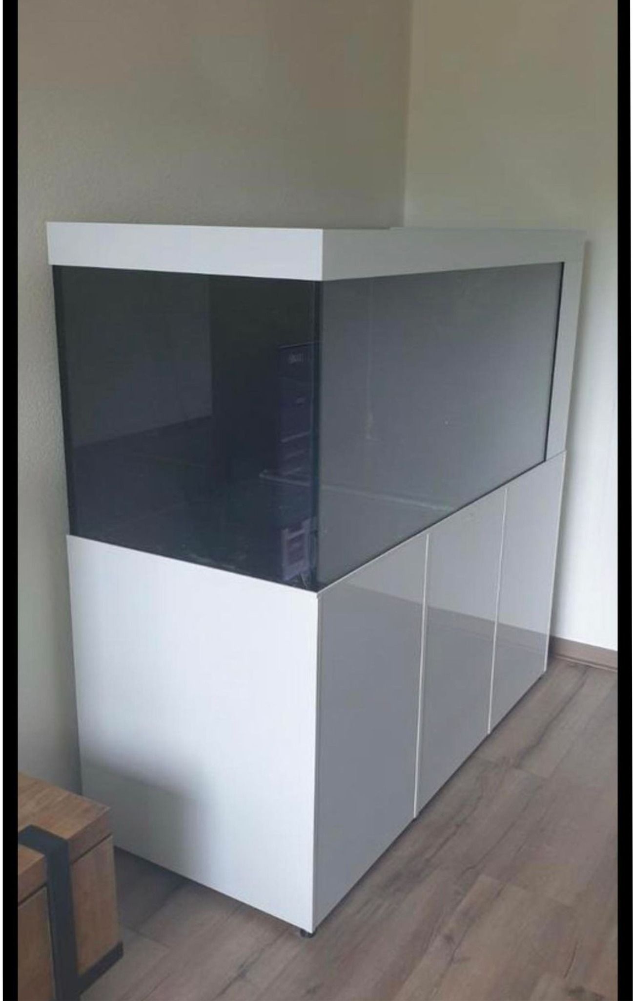 Aquarium wrappen vooral