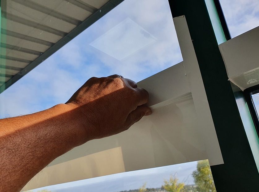 kozijnen wrappen avery facade