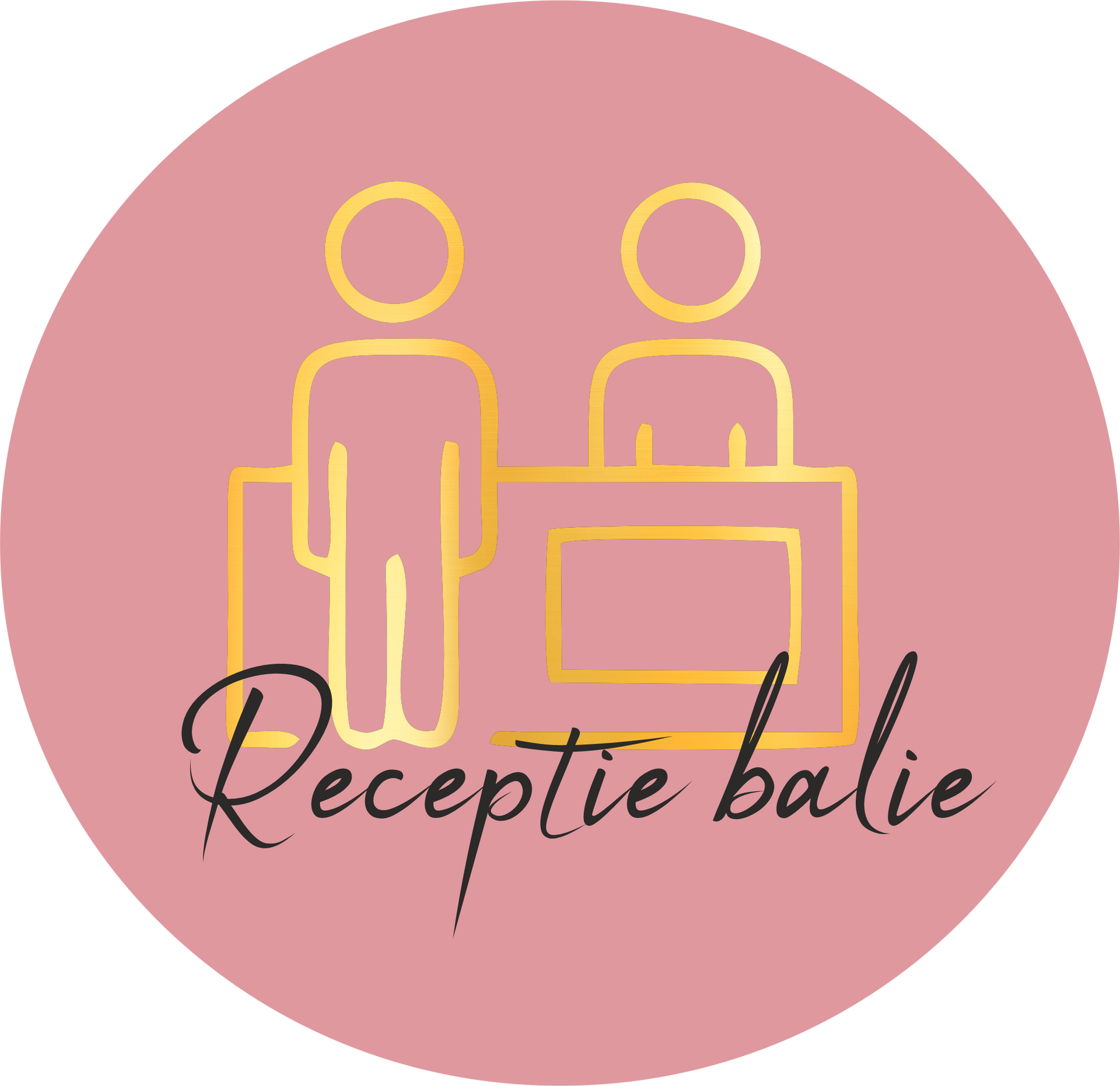 logo receptiebalie wrappen