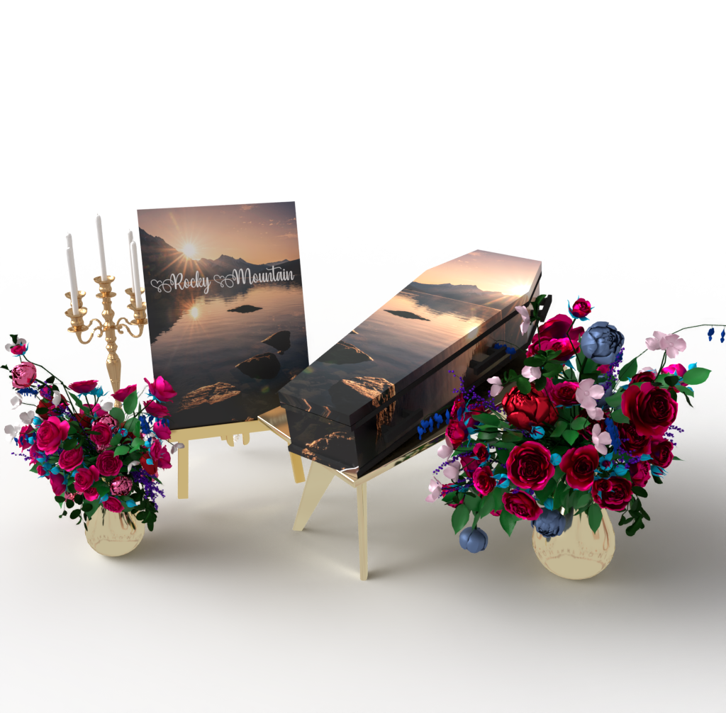 uitvaartkist uitzichten