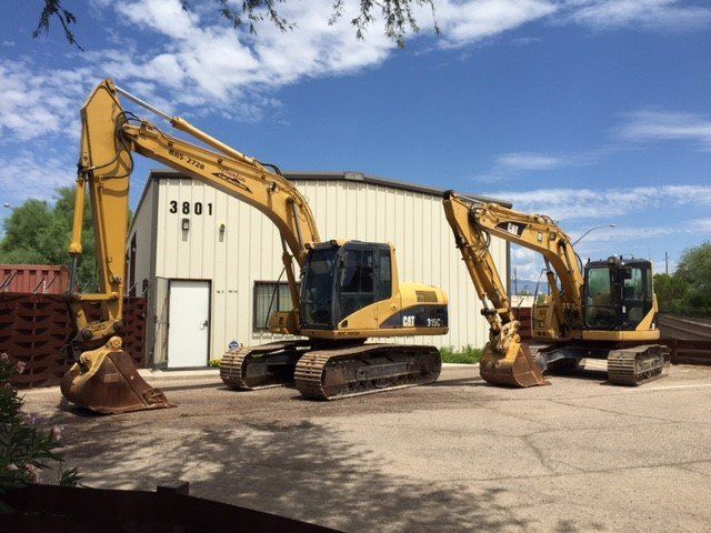Two Excavators — Tucson, AZ — Buntin Excavating
