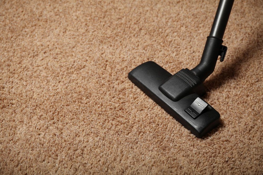 Closer Look Of A Carpet Cleaning