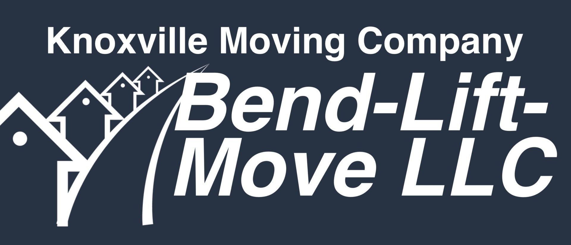 The logo for knoxville moving company bend-lift move llc