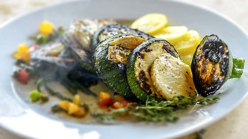 Vegetarian meal for wedding meal