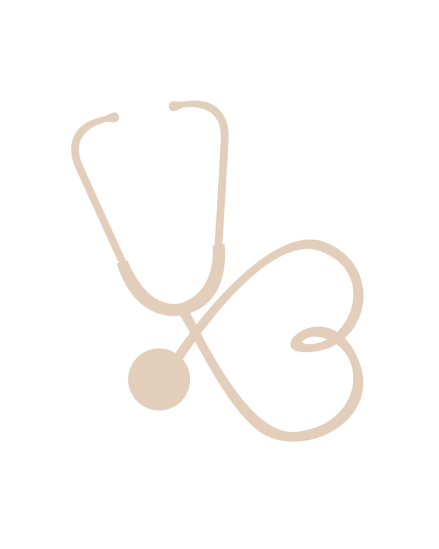 beige stethoscope