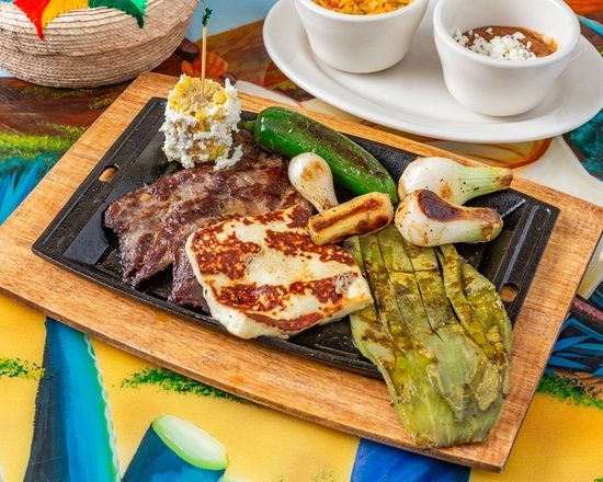 A close up of a plate of food on a table.
