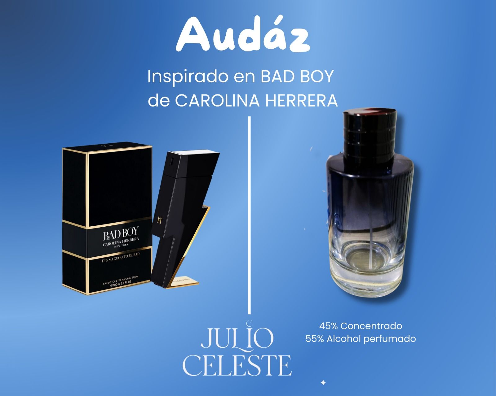 Audáz Inspirado en BLACK XS L'APHRODISIAQUE  de PACO RABANNE