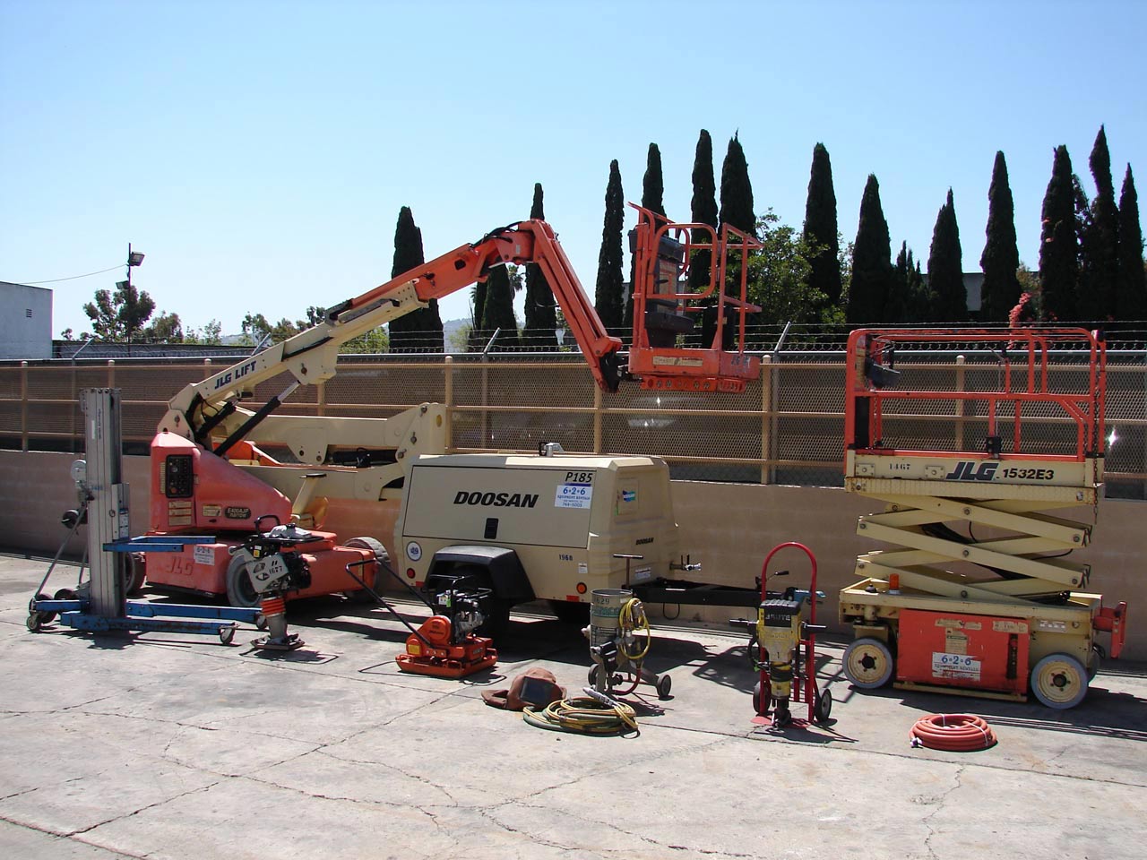 Heavy Equipment Truck — Company Owned Trucks and Lifts in San Marcos, CA