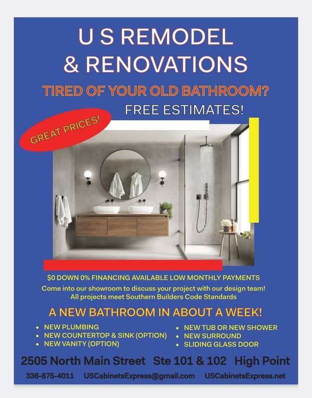 Remodel & Renovation Flyer