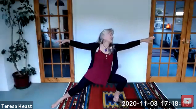 Teresa4Yoga Yoga Dance Something Inside so Strong