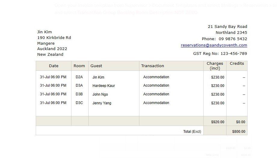 A invoice with a table of numbers and a phone number on it.