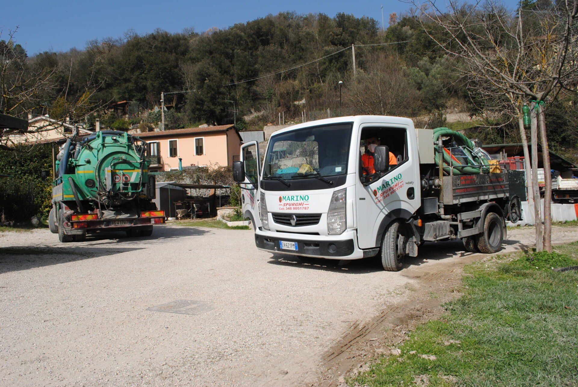 Pronto intervento per stasamenti fognature