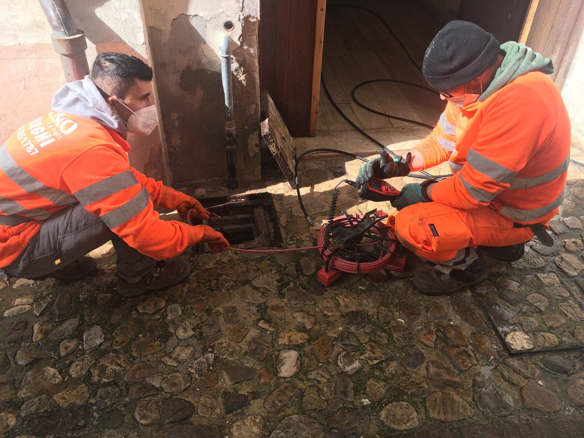 marino spurghi videoispezione fogna