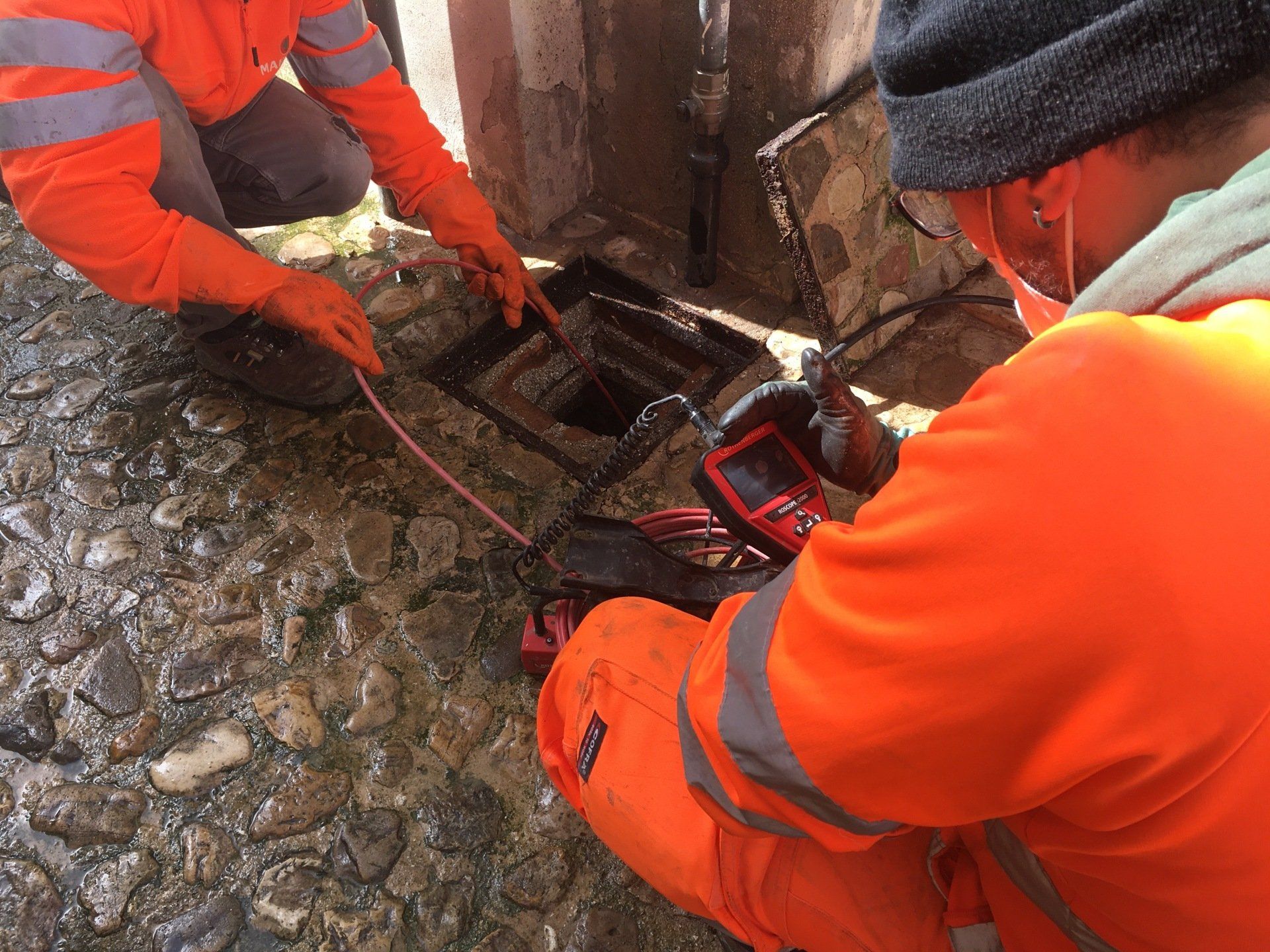 marino spurghi intervento fognature 2