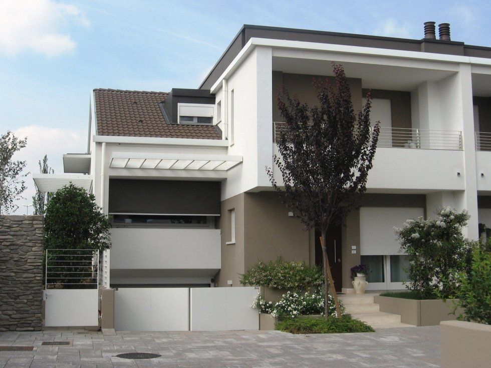 Realizzazione esterno colore bianco