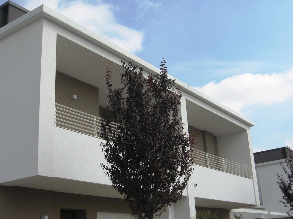 Realizzazione esterno colore bianco